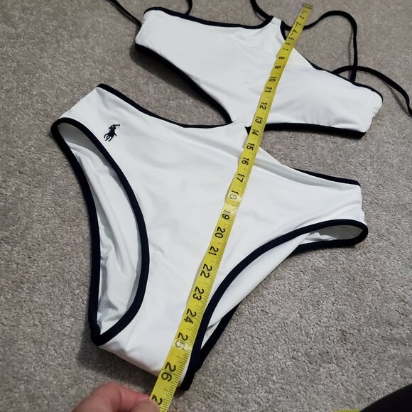 Polo by Ralph Lauren White One Piece Swimsuit - Picture 12 of 12